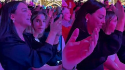 Ebru Gündeş ve Kızı Alara’dan Sürpriz Gece