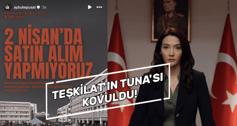 Aybüke Pusat Teşkilat Dizisinden Çıkarıldı!