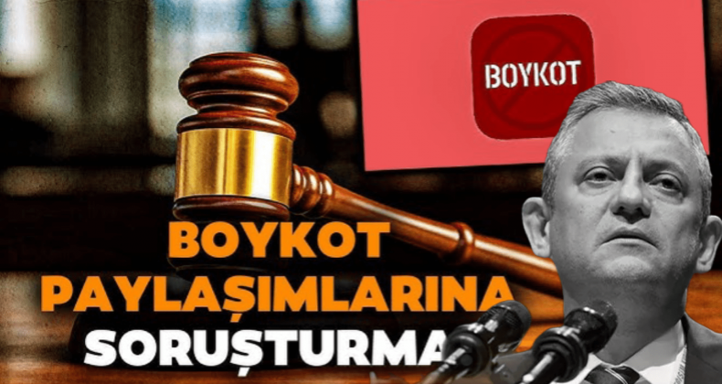 Boykot Çağrılarına Soruşturma! Siyasilerden Sert Tepki