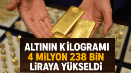 Altının Kilogramı 4 Milyon 238 Bin Liraya Yükseldi