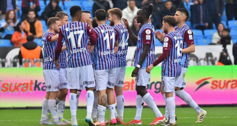 Gol Dolu Mücadelede Trabzonspor Zaferi