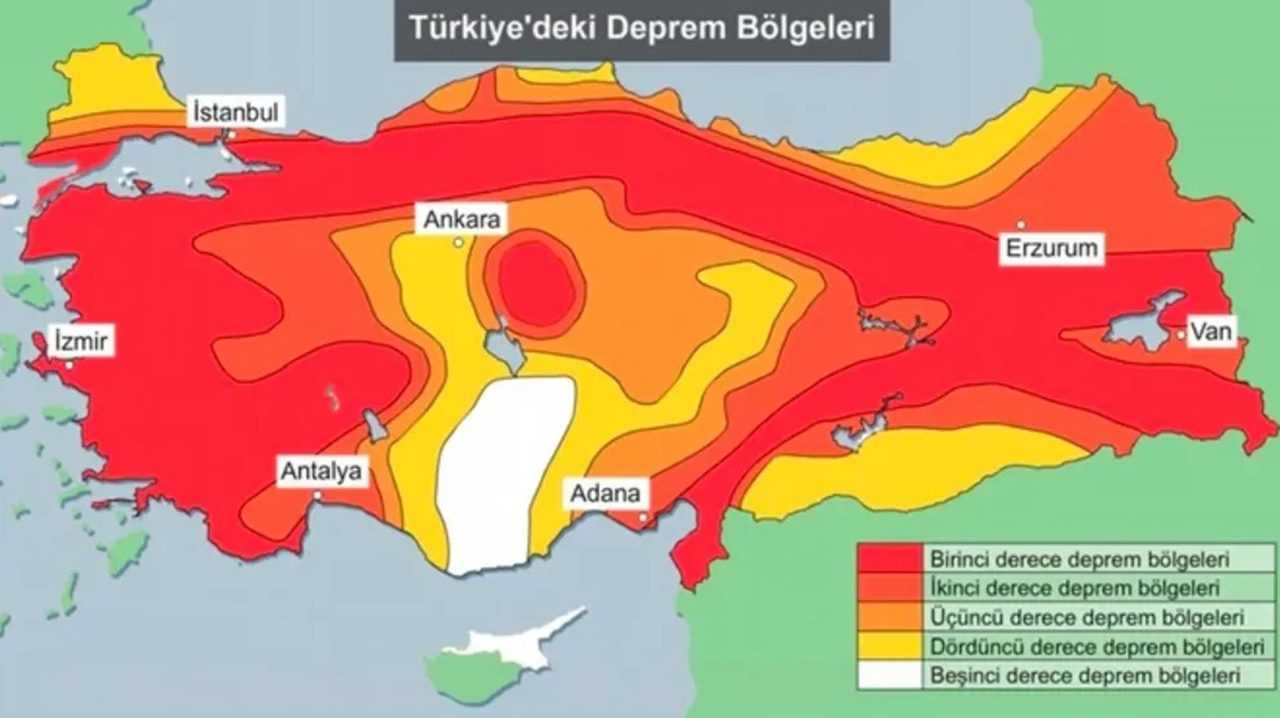 İstanbul’un Deprem Risk Haritası: Hangi İlçeler Tehlikede? 2 Istanbulun Deprem Risk Haritasi Hangi Ilceler Tehlikede 3