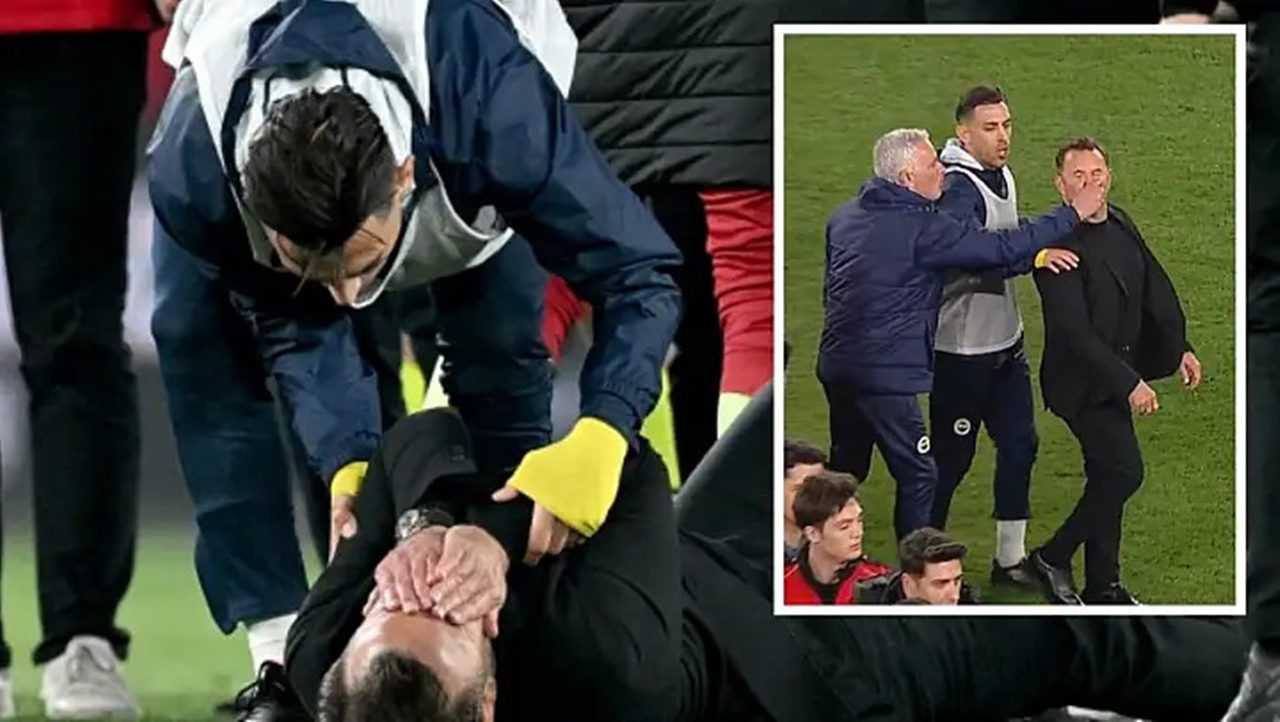 Mourinho’nun Skandal Hareketi Derbiyi Çalkaladı 4 Mourinhonun Skandal Hareketi Derbiyi Calkaladi 4