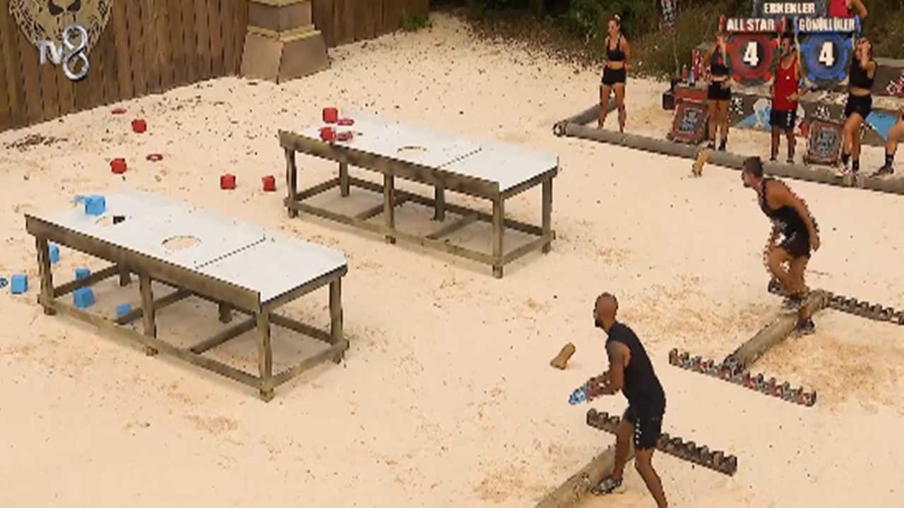 Survivorda Potada Sok Yusuf ve Volkan Elenme Adayi 5