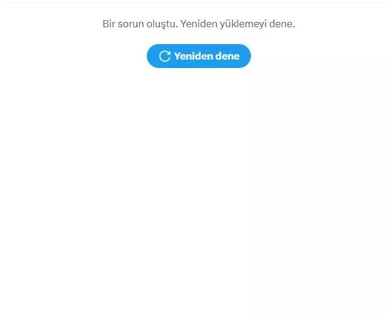 Twitter'da Erişim Krizi: Akış Yenilenemiyor 1 Twitterda Erisim Krizi Akis Yenilenemiyor 2