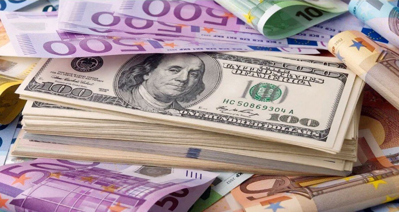 Dolar Yükseliyor, Euro ve Rezervler Düşüşte