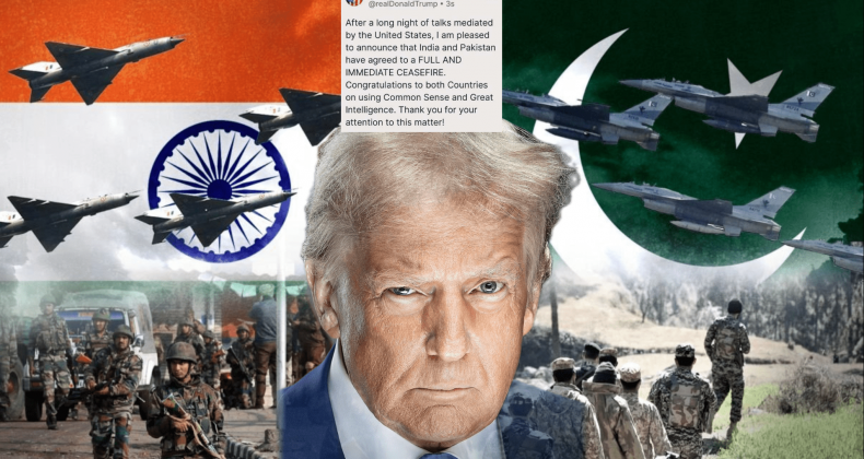 Trump Duyurdu: Hindistan ve Pakistan Ateşkeste Anlaştı