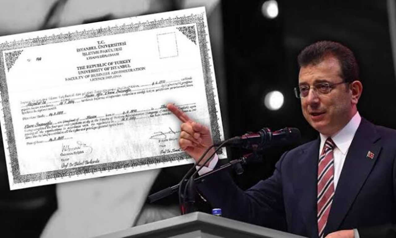 Imamoglunun Diplomasi Iptal Edildi Siyasi Kriz Kapida 2