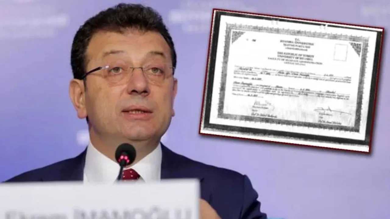 Imamoglunun Diplomasi Iptal Edildi Siyasi Kriz Kapida 5
