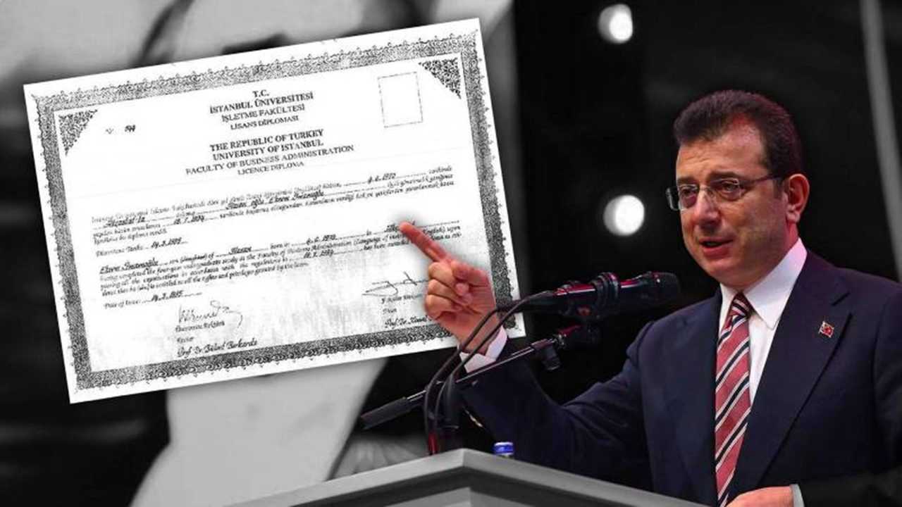Imamoglunun Diplomasi Iptal Edildi Tebligat Beklemede 2