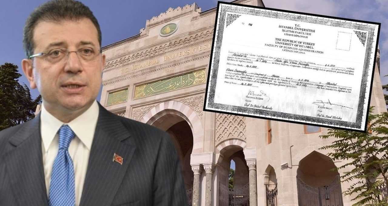 Imamoglunun Diplomasi Iptal Edildi Tebligat Beklemede 3