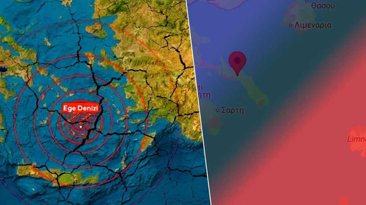 Ege Denizi’nde Güçlü Deprem Geniş Alanı Sarstı 1 Ege Denizinde Guclu Deprem Genis Alani Sarsti 1