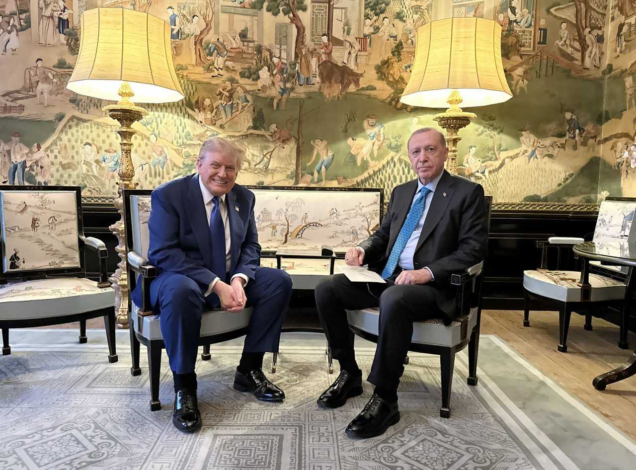 Erdogan ile Trumptan Kritik NATO Zirvesi Gorusmesi 2