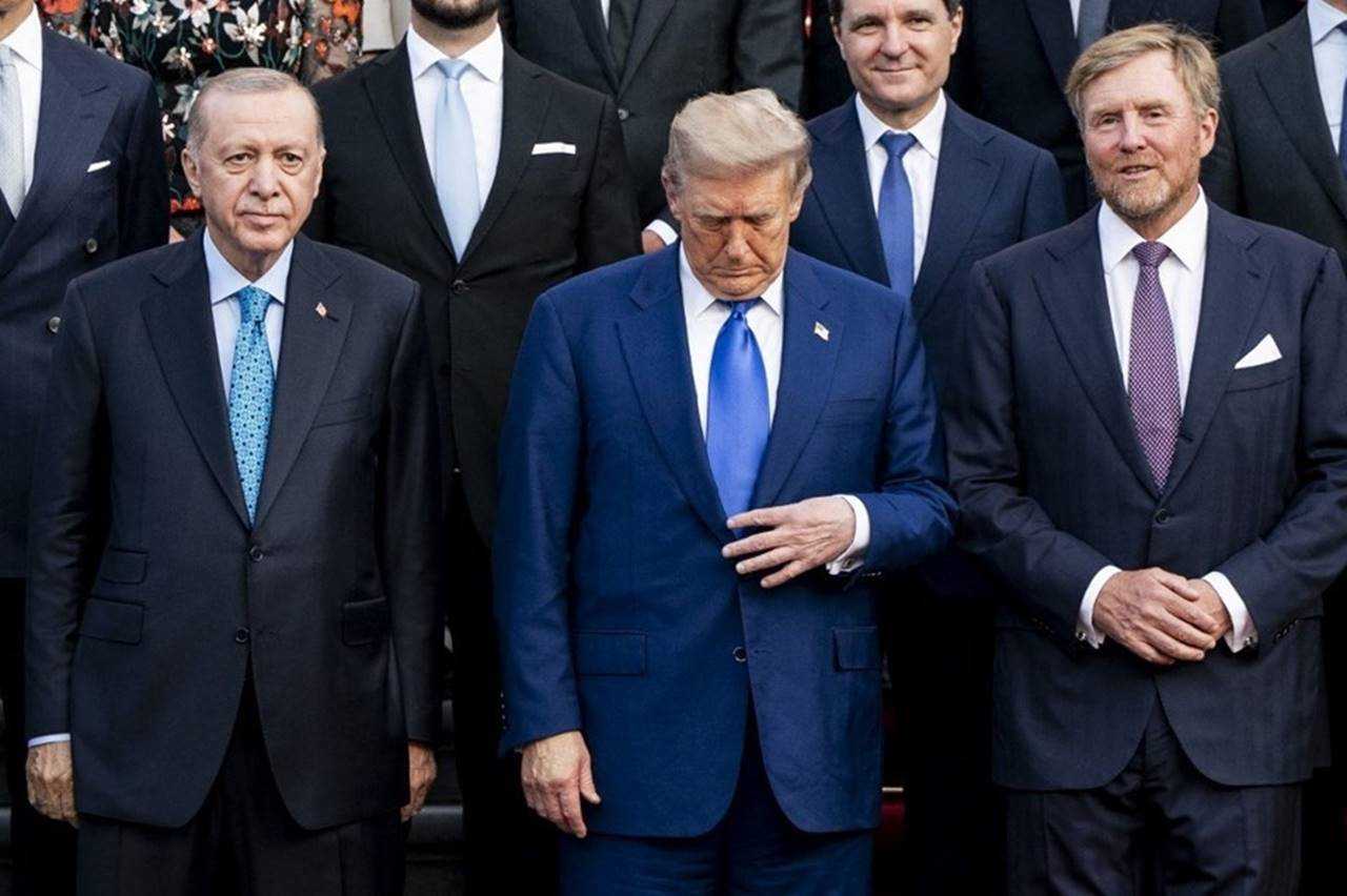 Erdogan ile Trumptan Kritik NATO Zirvesi Gorusmesi 5