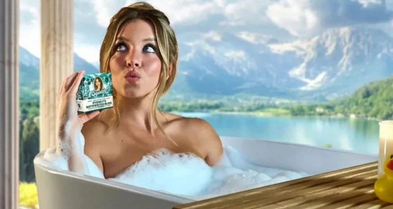 Sydney Sweeney’den Şok Hamle: Banyo Suyundan Sabun