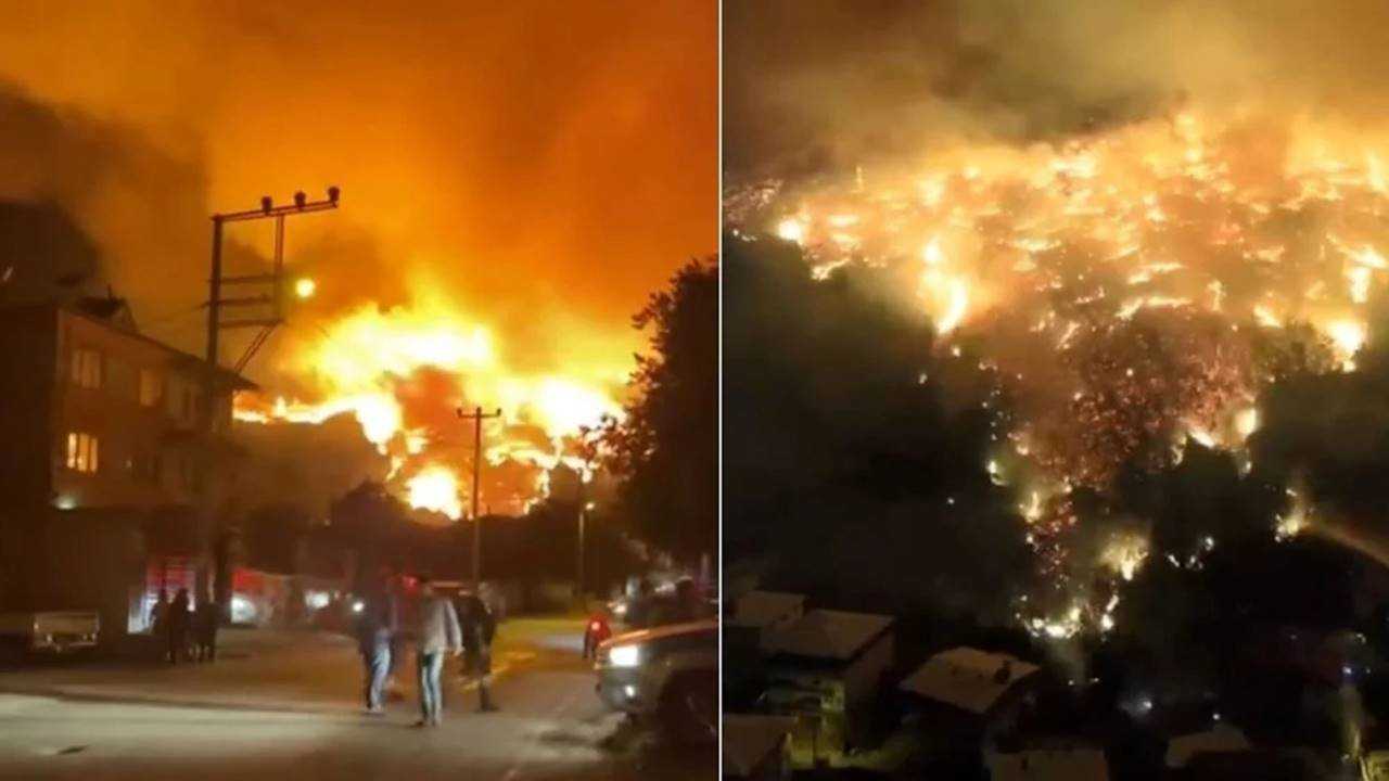 4 İlde Orman Yangını: Sıcaklık ve Rüzgar Tehlikeyi Büyütüyor 1 4 Ilde Orman Yangini Sicaklik ve Ruzgar Tehlikeyi Buyutuyor 2
