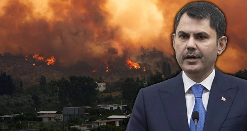 Bakan Kurum’dan Yangın Açıklaması: Her Adımı Atacağız
