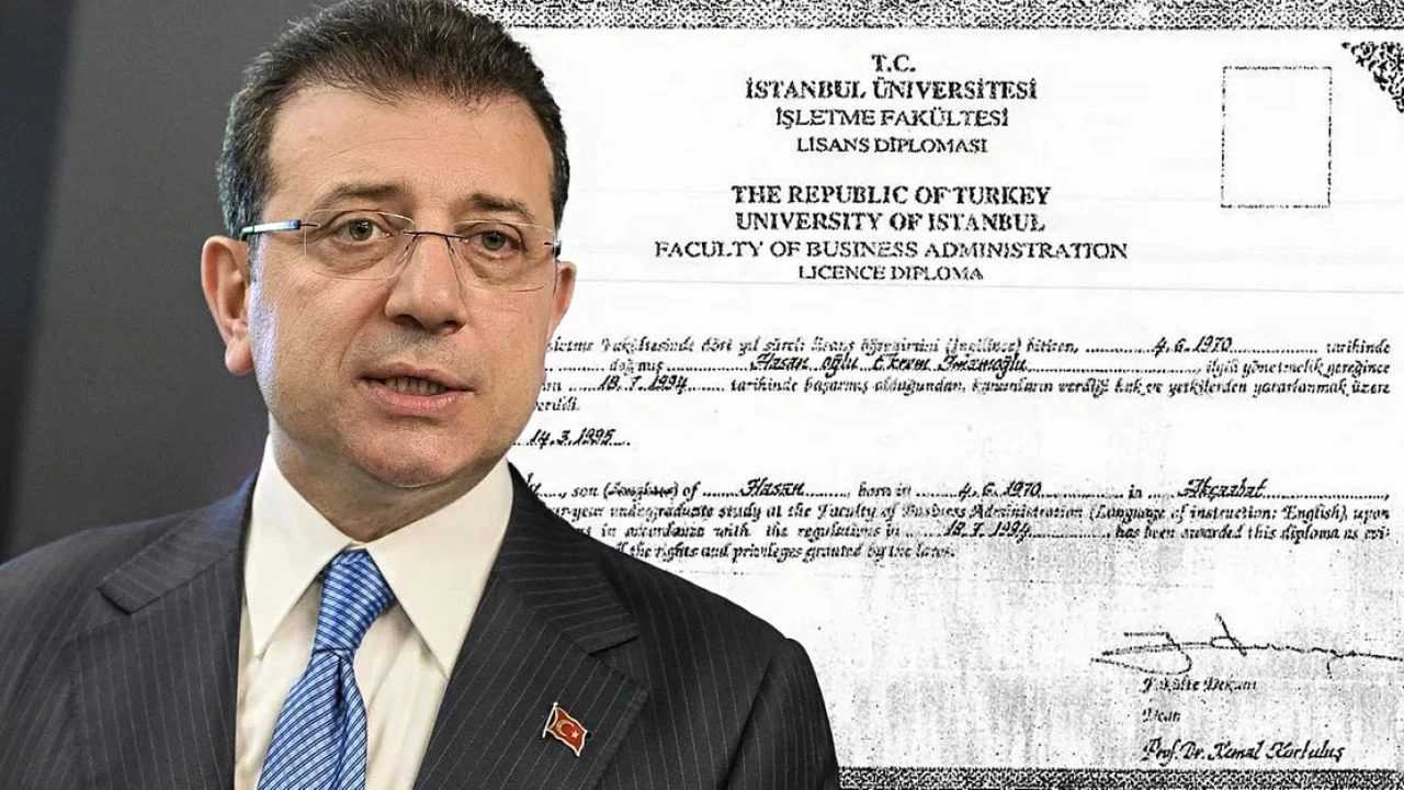 Diploma Krizi Büyüyor: İmamoğlu Yargı Önünde 3 Diploma Krizi Buyuyor Imamoglu Yargi Onunde 4