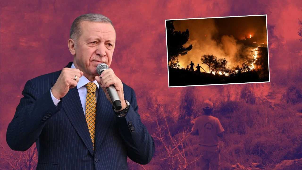 Erdogandan Yangin Mesaji Vatani Askla Savunuyoruz 6