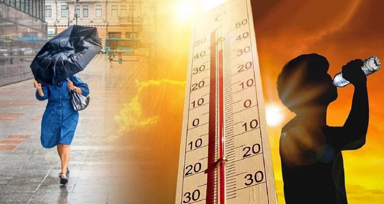 Karadeniz’de Sağanak Alarmı, Doğu’da Kavurucu Sıcaklar
