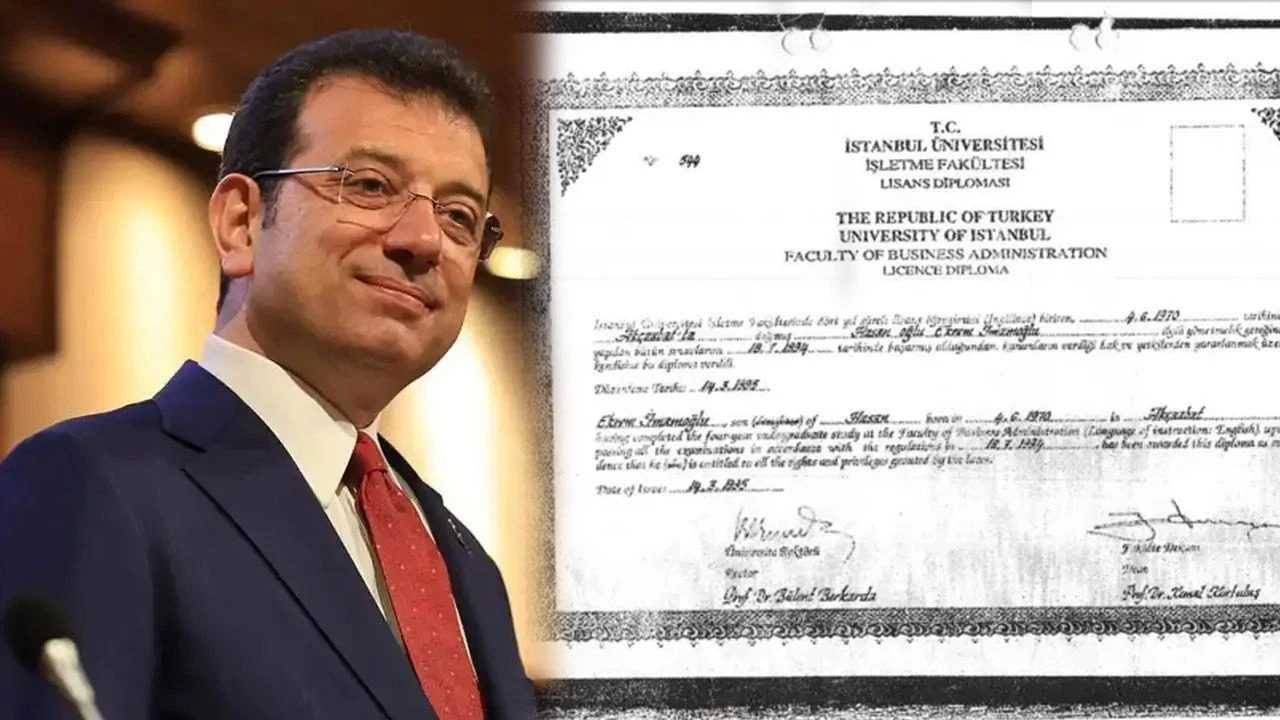 İÜ’den Şok: 28 Diploma İptal, İmamoğlu da Listede 5 IUden Sok 28 Diploma Iptal Imamoglu da Listede 6