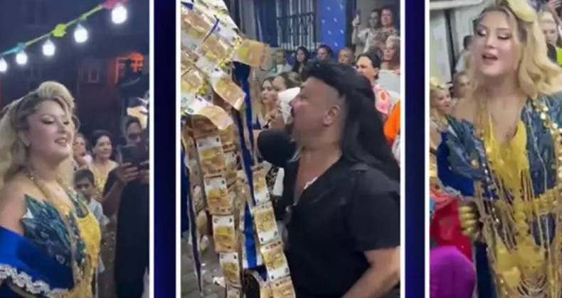 Kobra Murat’tan Şatafatlı Söz Töreni: Altın ve Euro Yağmuru