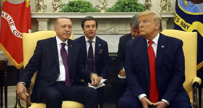 Erdoğan ve Trump Beyaz Saray’da Buluştu