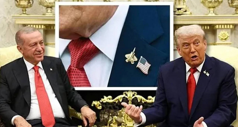 Trump’ın Yakası: F-22 Raptor Rozetiyle Mesaj Verdi