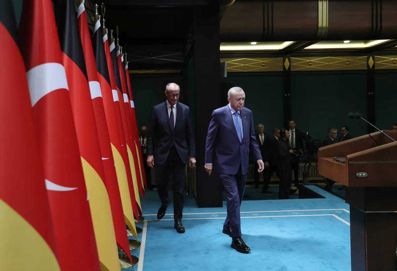 Erdogan–Merz Zirvesi Hukuk Ticaret ve Gazze Gundemde 3