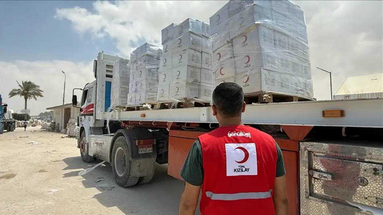 Yardimlar Israil Denetiminde Dagitim Beklemede 4