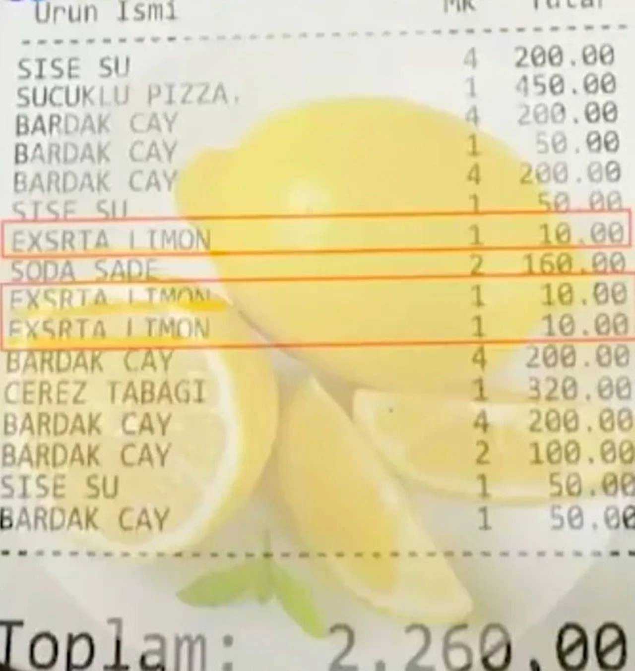 Çayın Yanına Limon 10 TL, Bakanlık Harekete Geçti 1 Cayin Yanina Limon 10 TL Bakanlik Harekete Gecti 2