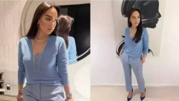 Ebru Gündeş’ten Mavi Tonlarında Büyüleyen Dönüş