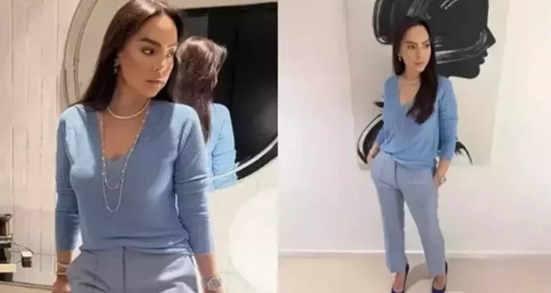 Ebru Gündeş’ten Mavi Tonlarında Büyüleyen Dönüş