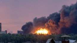 Kiev’de Azerbaycan Elçiliğine Füze Saldırısı