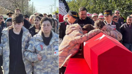 Tabuta Sarılı Gözyaşları: Şehit İlker Aykut Toprağa Verildi