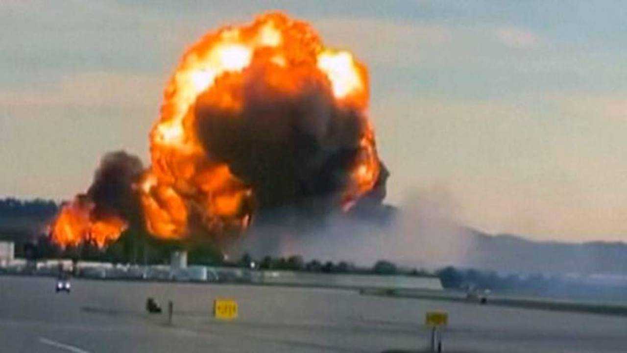 UPS Uçağı Kalkışta Facia: Alev Topuna Döndü 1 UPS Ucagi Kalkista Facia Alev Topuna Dondu 2