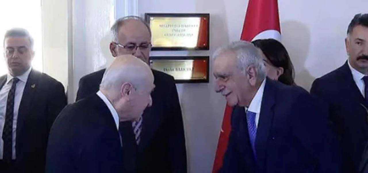 DEM Heyetinden Bahçeli ve Babacan’a Kritik Ziyaret 1 DEM Heyetinden Bahceli ve Babacana Kritik Ziyaret 2