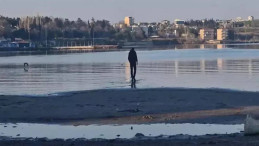 Marmara Ereğlisi’nde Deniz 20 Metre Geri Çekildi