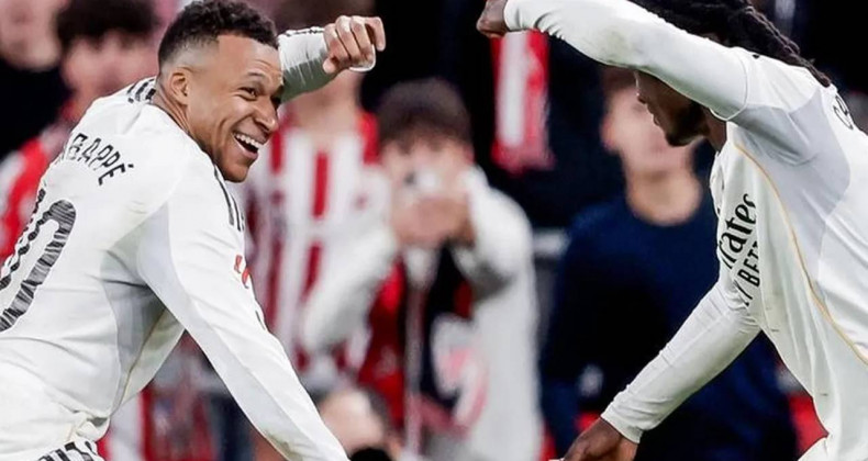 Real Madrid San Mamés’te Fark Attı