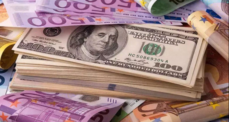 Dolar ve Sterlin Yükselişte, Euro Hafif Geriledi