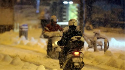 İstanbul’da Kar Alarmı: Kuryelere Trafik Yasağı