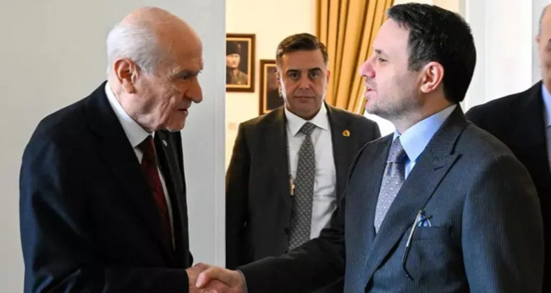 Adalet Bakanı Gürlek’ten Bahçeli’ye TBMM Ziyareti