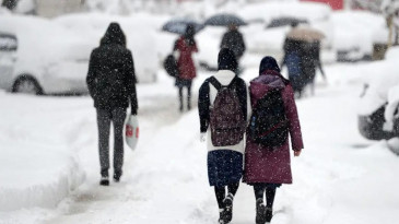 Kar ve Soğuk Hava Nedeniyle Eğitim Molası