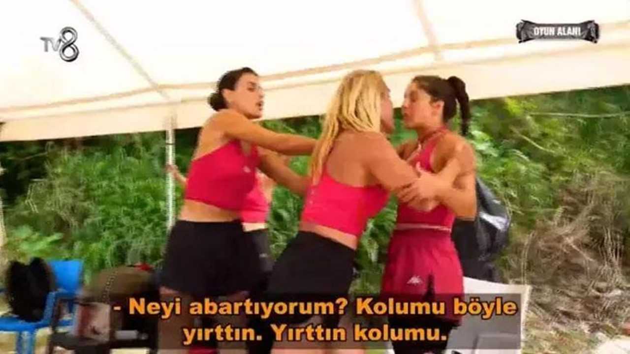 Survivor’da Şok Kavga: Seren Ay Yaralandı 1 Survivorda Sok Kavga Seren Ay Yaralandi 2