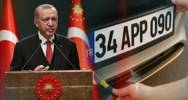 APP Plaka Tartışması Alevlendi: Erdoğan Devreye Girdi