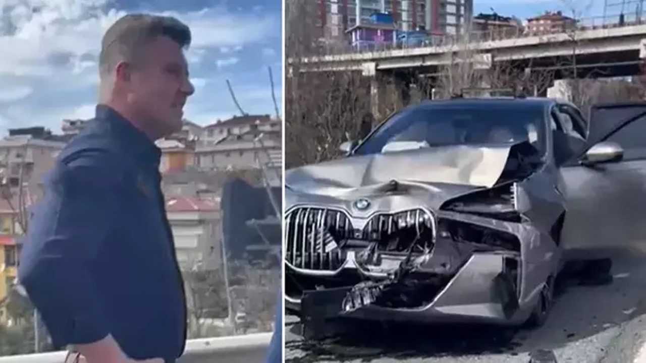 Fenerbahçe Başkanı Trafik Kazası Geçirdi: Araçta Büyük Hasar 2 Fenerbahce Baskani Trafik Kazasi Gecirdi Aracta Buyuk Hasar 3