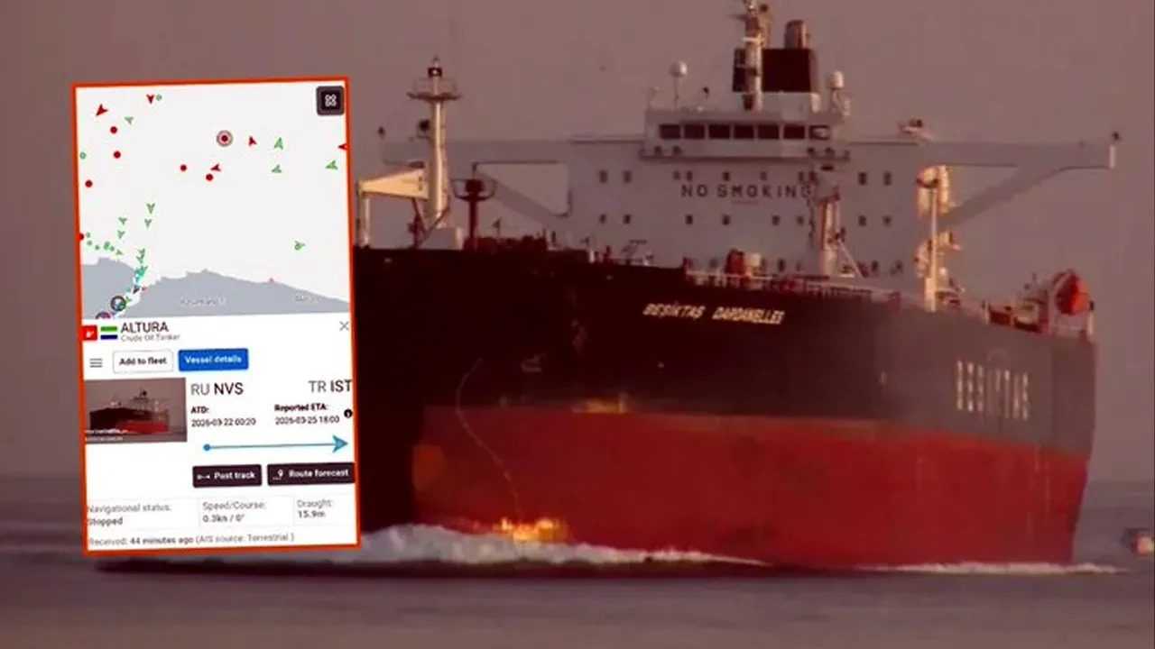Karadeniz’de Kritik Anlar: Petrol Tankerine Drone Çarptı 2 Karadenizde Kritik Anlar Petrol Tankerine Drone Carpti 3