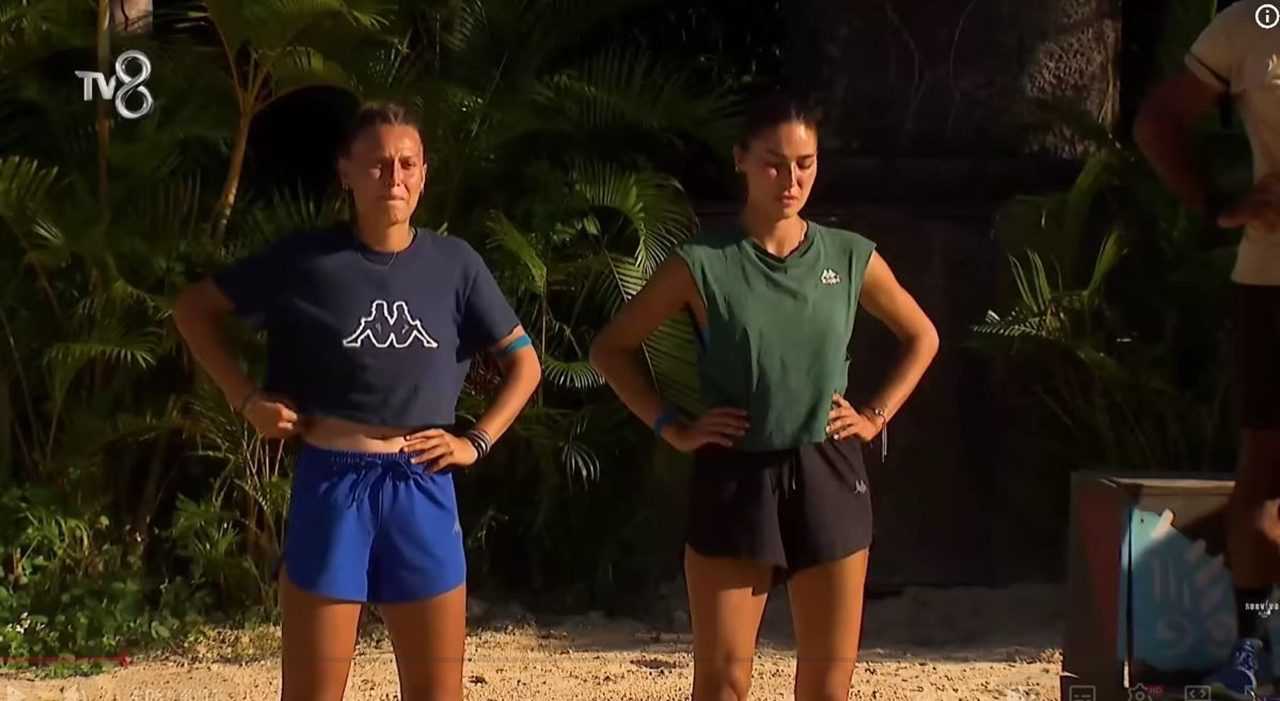 Survivorda Kavga Nefise Ile Nagihan Karsi Karsiya Geldi 14