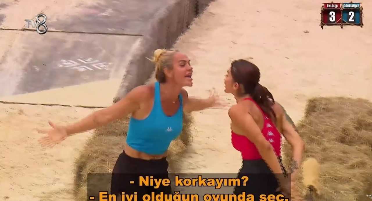 Survivorda Kavga Nefise Ile Nagihan Karsi Karsiya Geldi 6