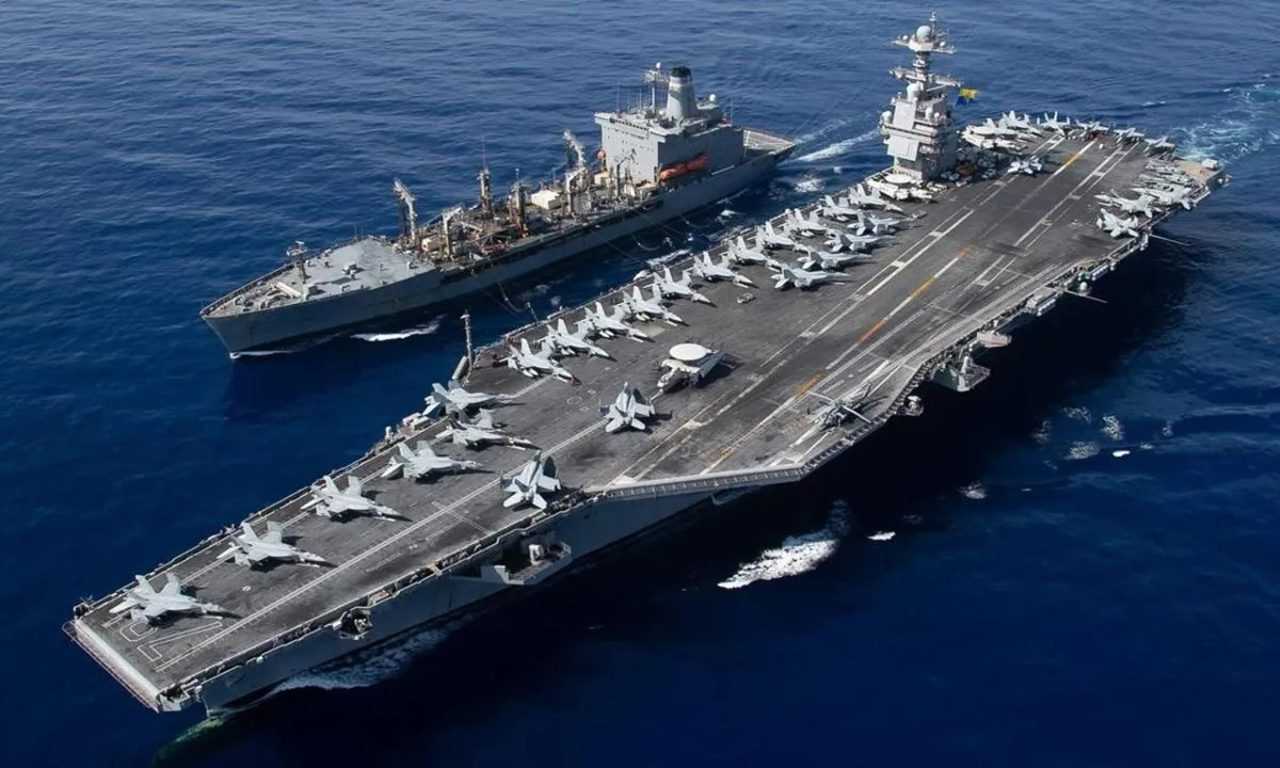 USS Gerald R. Ford’da Kriz: Yangın Sonrası Girit’e Sığındı 2 USS Gerald R. Fordda Kriz Yangin Sonrasi Girite Sigindi 3